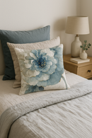 housse de coussin motif floral ginkgo pour salon et chambre