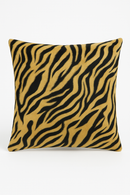 housse de coussin personnalisée en peluche motif léopard 35 à 60 cm