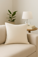 housse de coussin personnalisée en peluche ultra douce minimaliste