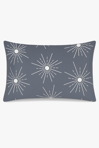 housse de coussin rectangle en polyester motif mandala 30 x 50 cm