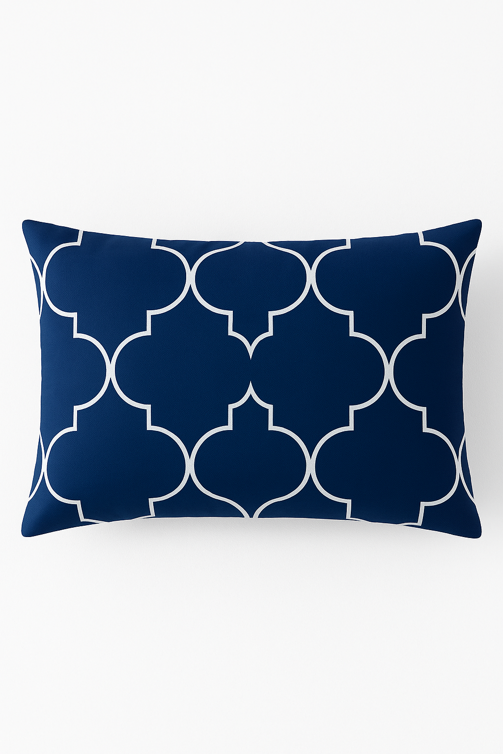 housse de coussin rectangle polyester motif mandala géométrique élégant