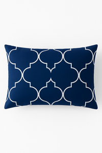housse de coussin rectangle polyester motif mandala géométrique élégant
