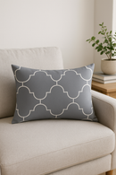 housse de coussin rectangulaire en polyester motif mandala élégant 30x50 cm