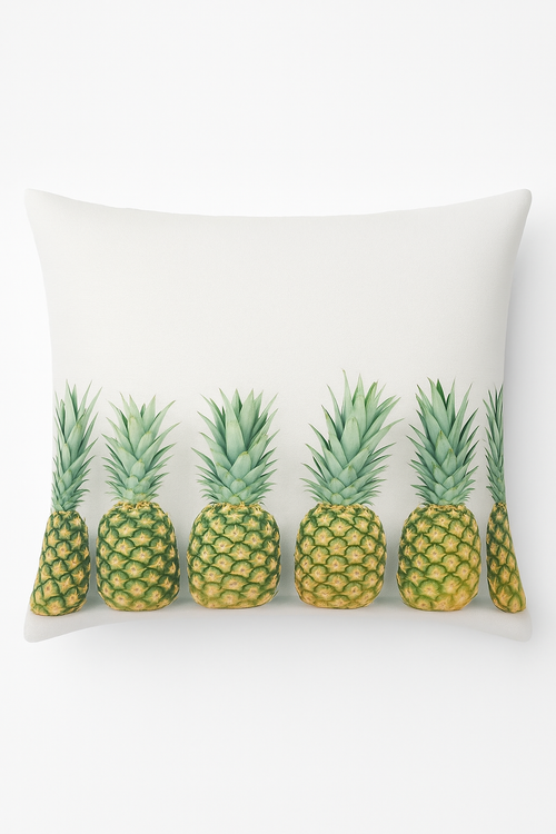 housse de coussin rectangulaire fleurs tropicales 30x50 cm décorative