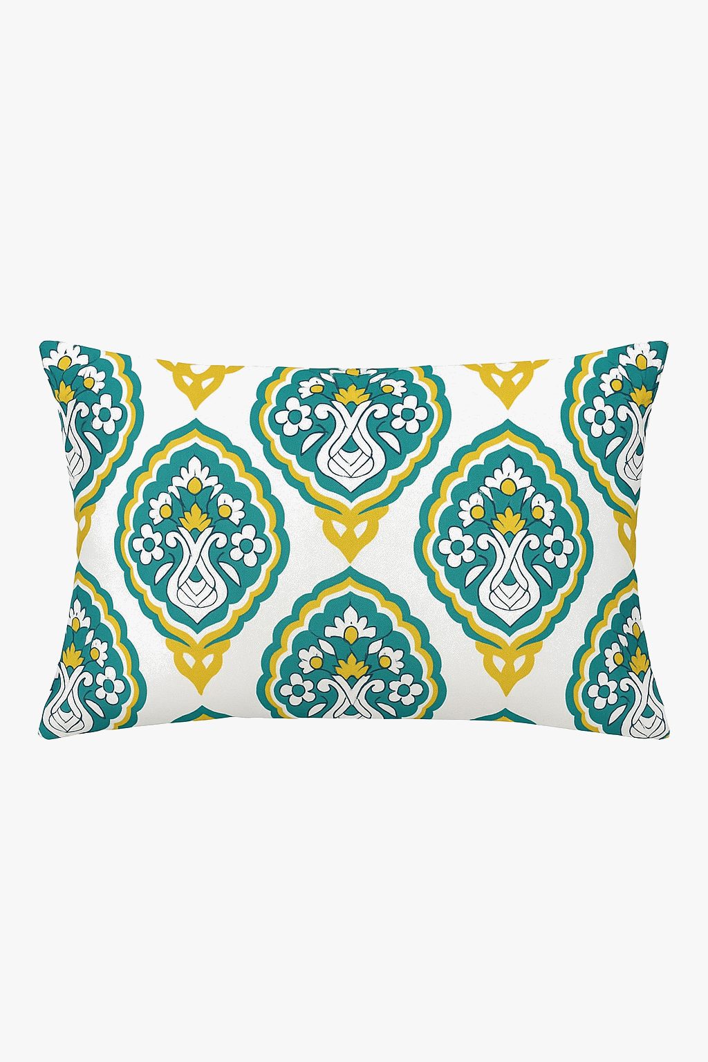 housse de coussin rectangulaire géométrique colorée 30 x 50 cm