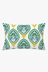 housse de coussin rectangulaire géométrique colorée 30 x 50 cm