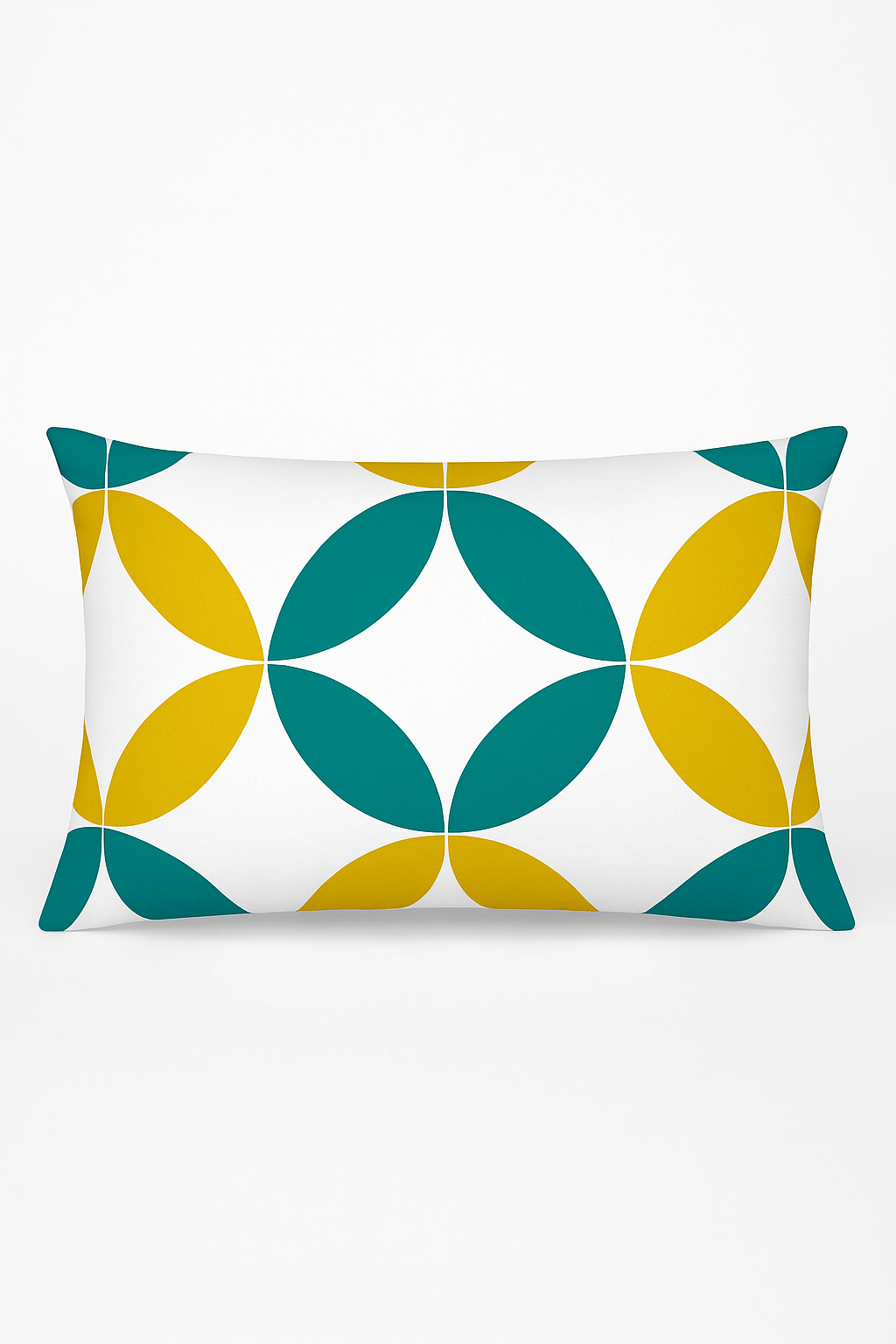 housse de coussin rectangulaire géométrique colorée 30 x 50 cm