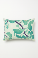 housse de coussin rectangulaire imprimée fleurs tropicales 30 x 50 cm
