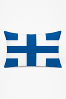 housse de coussin rectangulaire motif animaux marins bleus 30 x 50 cm