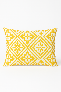 housse de coussin rectangulaire motif géométrique coloré 30 x 50 cm
