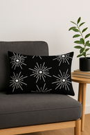 housse de coussin rectangulaire polyester motif mandala élégant 30x50 cm