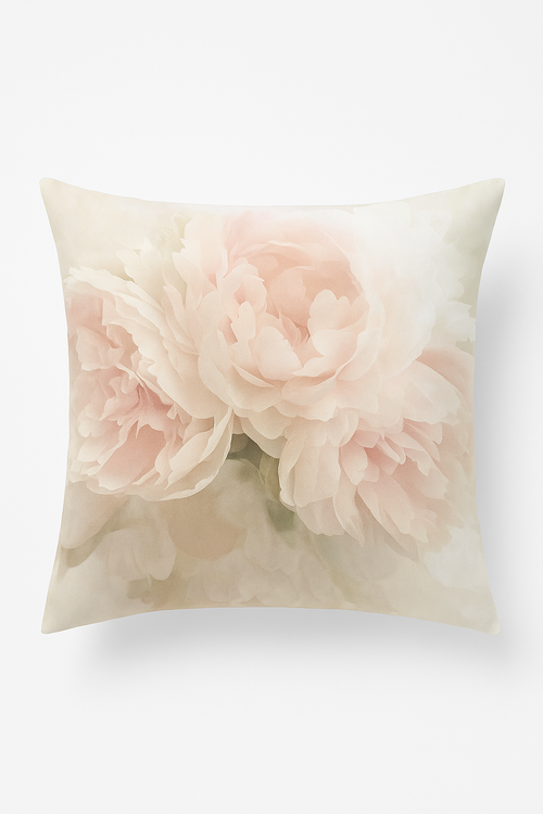 housse de coussin rose style nordique pour décoration élégante
