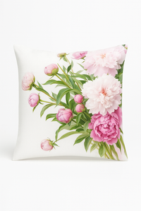 housse de coussin rose style nordique pour décoration intérieure