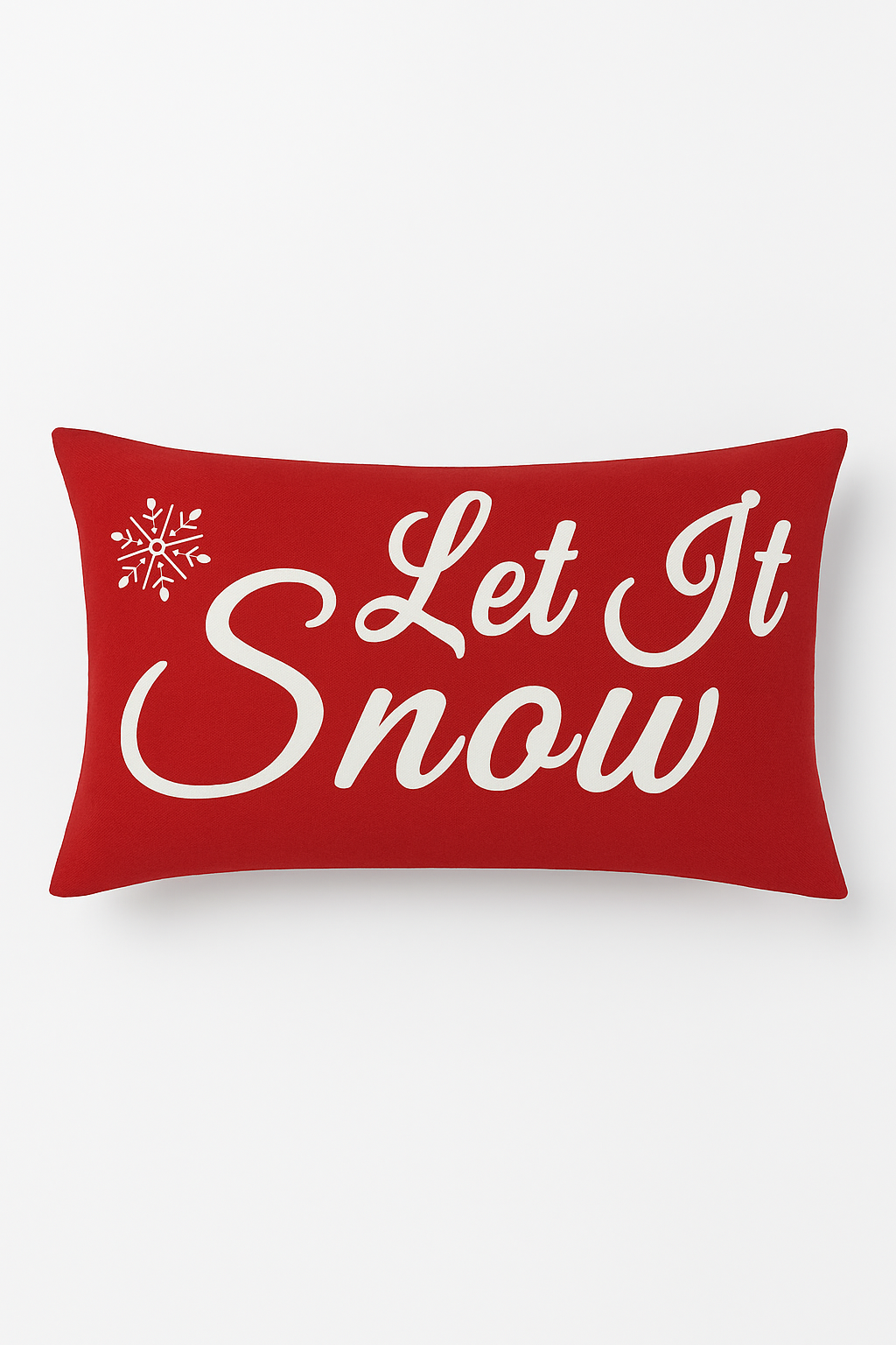 housse de coussin rouge de Noël pour décoration intérieure