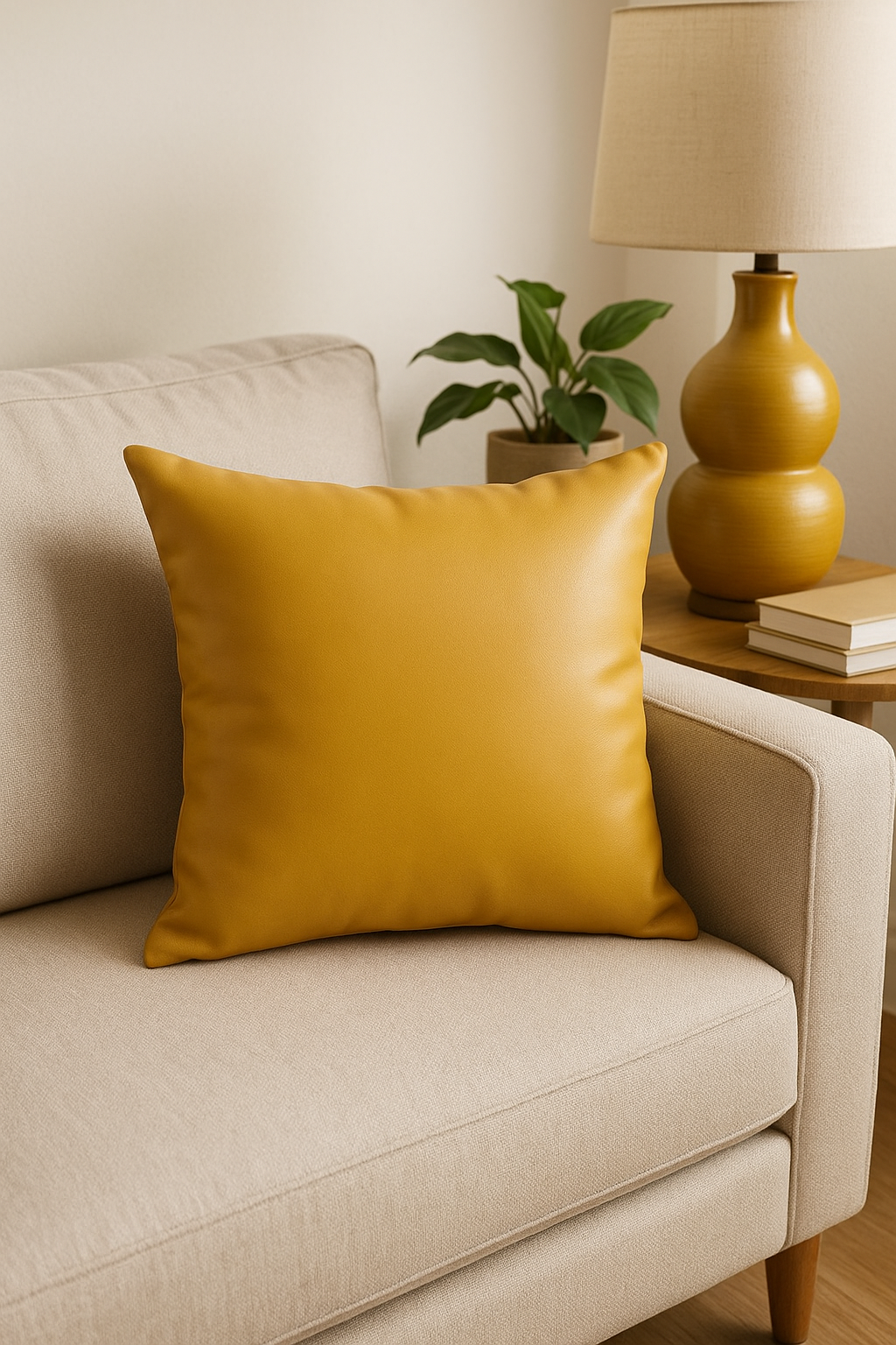 housse de coussin similicuir 45x45 60x60 cm décoratif canapé-lit - vue 2 sur 2