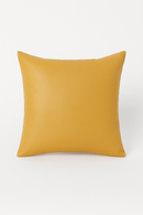 housse de coussin similicuir décorative pour canapé et salon