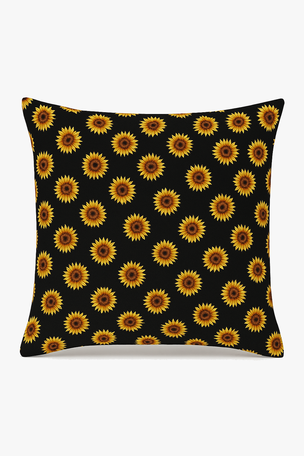 housse de coussin tournesol déco pour canapé d'été