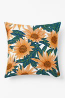housse de coussin tournesol décoratif pour canapé été