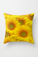 housse de coussin tournesol décoratif pour été