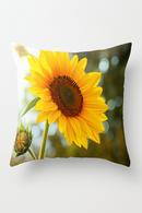housse de coussin tournesol décorative pour été