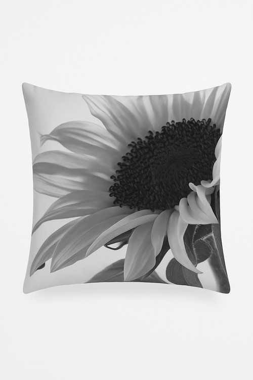 housse de coussin tournesol décorative pour l'été