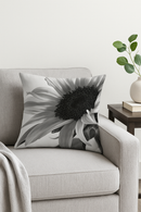 housse de coussin tournesol décorative pour l'été