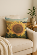housse de coussin tournesol décorative pour l'été
