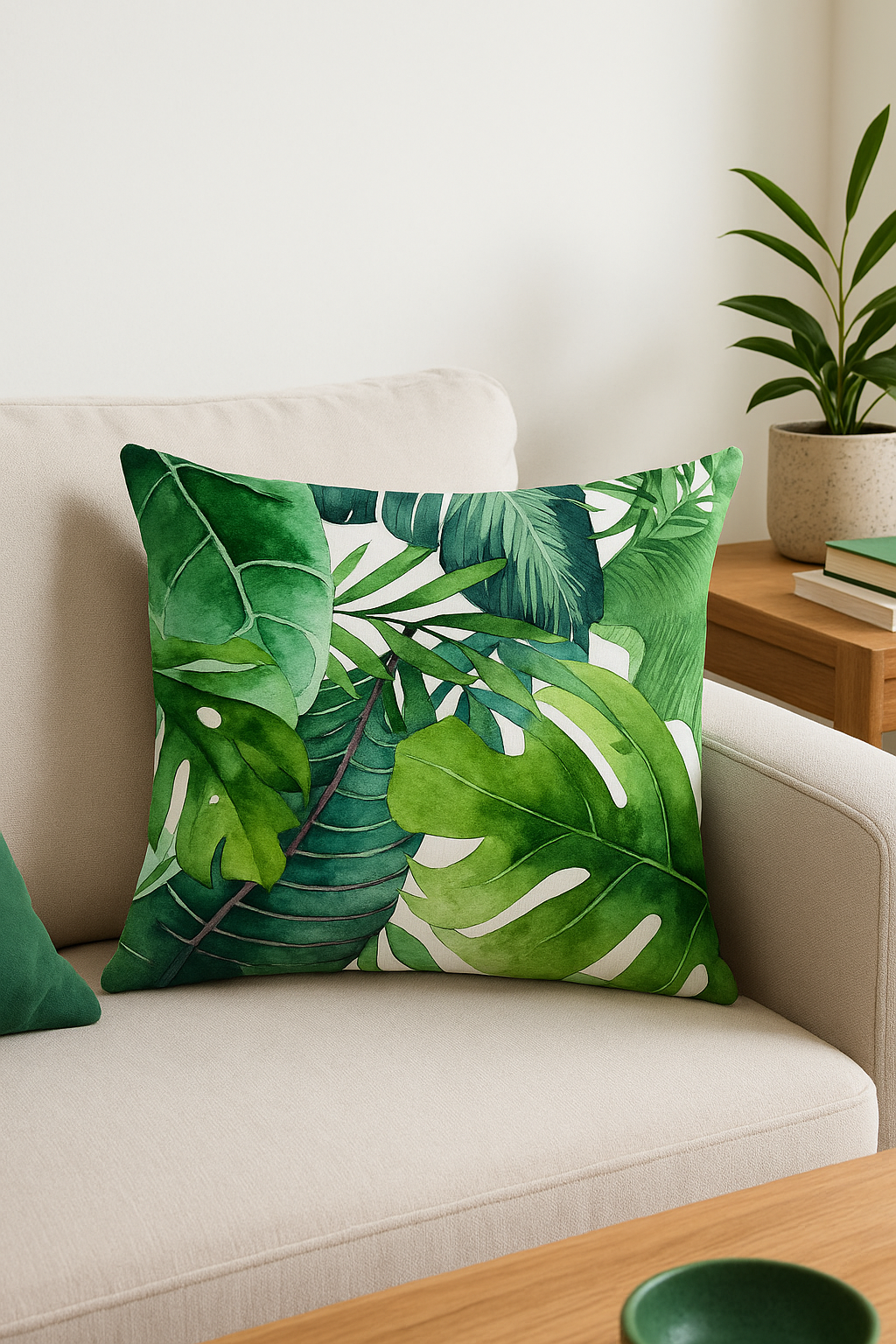 housse de coussin tropical pour canapé élégant et moderne - vue 2 sur 2