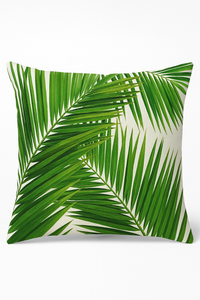 housse de coussin tropicale décorative pour canapé élégant
