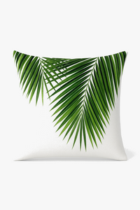 housse de coussin tropicale pour canapé élégant décor