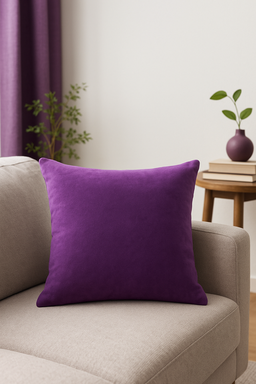 housse de coussin ultra douce style minimaliste personnalisable 40 à 70 cm - vue 2 sur 2