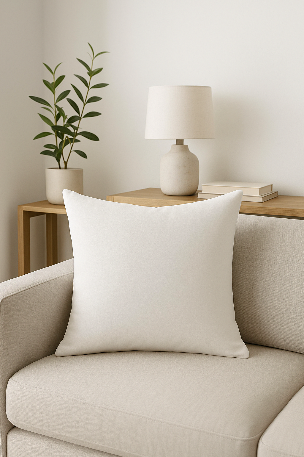 housse de coussin ultra douce style minimaliste personnalisable 40 à 70 cm - vue 2 sur 2