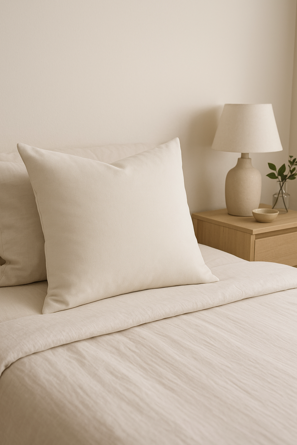 housse de coussin ultra douce style minimaliste personnalisable 40 à 70 cm - vue 2 sur 2