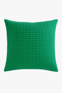housse de coussin velours côtelé grain de maïs grande taille décorative