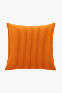 housse de coussin velours côtelé rayé pour canapé-lit