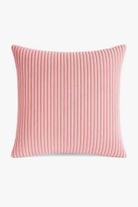 housse de coussin velours côtelé rayé pour canapé-lit