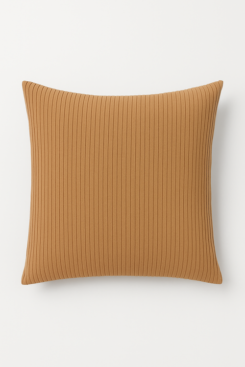 housse de coussin velours côtelé rayé décor classique 45 50 60 cm