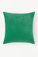 housse de coussin velours côtelé rayé pour canapé-lit