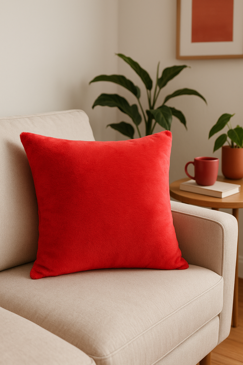 housse de coussin velours personnalisable 25 couleurs plusieurs tailles disponibles - vue 2 sur 2