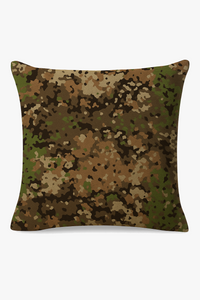 housses de coussin camouflage militaire géométriques décoratives