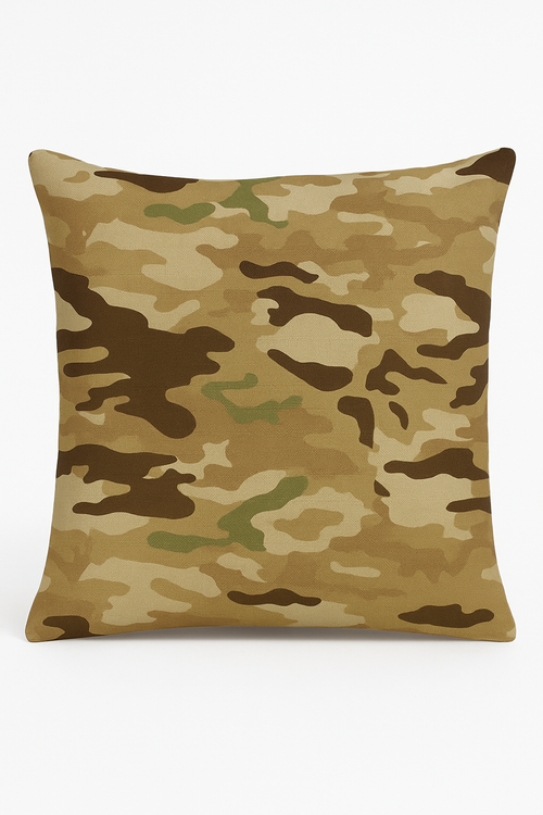 housses de coussin décoratives motif camouflage militaire pour tous styles