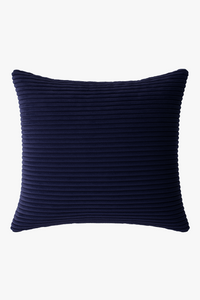 housses de coussin en velours côtelé rayées unies 30x50cm 50x70cm