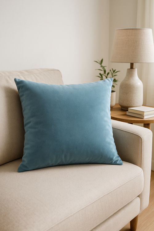 housses de coussin en velours peluche grande taille norme d'hygiène - vue 2 sur 2