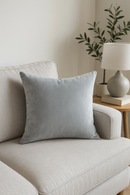 housses de coussin en velours unies pour décoration intérieure
