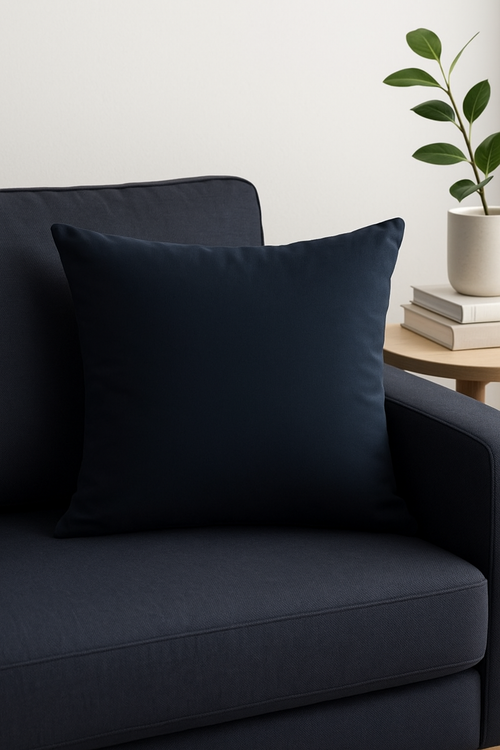 housses de coussin en velours unies pour décoration moderne - vue 2 sur 2
