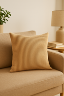 housses de coussin rayées en velours côtelé 30x50 et 50x70 cm