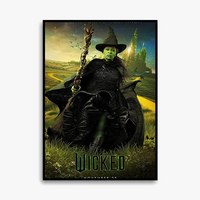 impression sur toile wicked affiche elphaba et glinda décorative cadeau