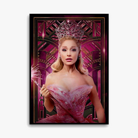 impression sur toile wicked affiche elphaba glinda décoration intérieure cadeau