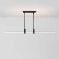 Kitchen Island Pendant Lamp Long Ceiling Hanging Light Chandelier Suspension Lighting for Dining Room