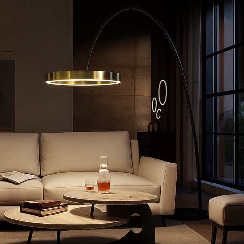 lampadaire design créatif pour intérieur moderne élégant - vue 3 sur 13